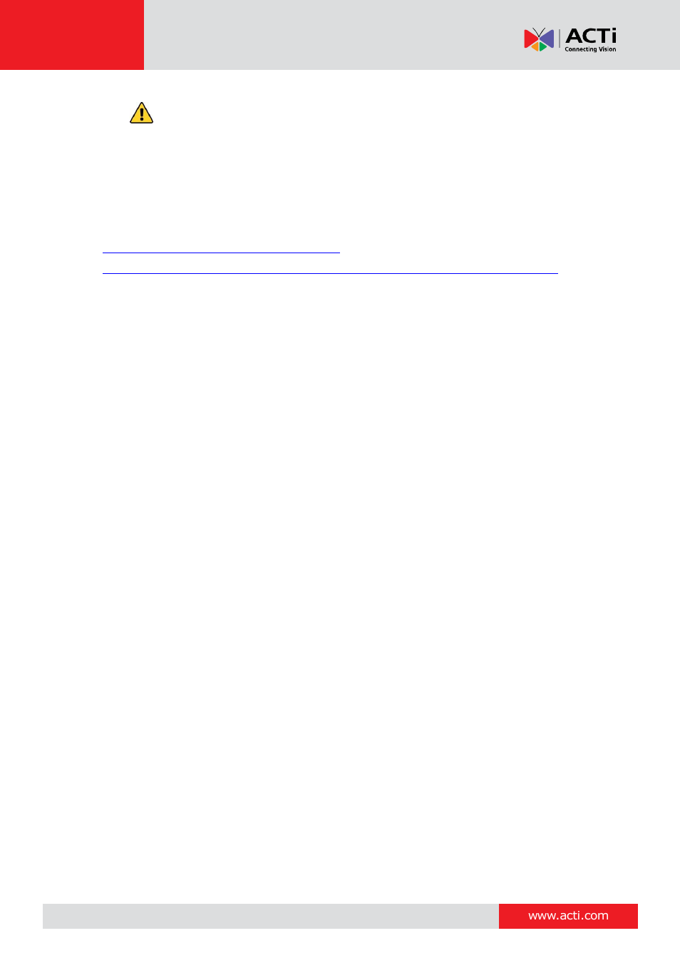 ACTi V21 User Manual | Page 24 / 32
