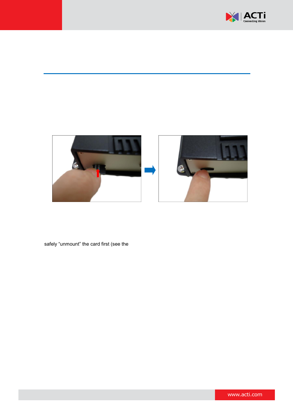Other accessories, How to install / remove the memory card, How to insert the memory card | How to remove the memory card, How to install, Remove the memory card | ACTi V21 User Manual | Page 25 / 32