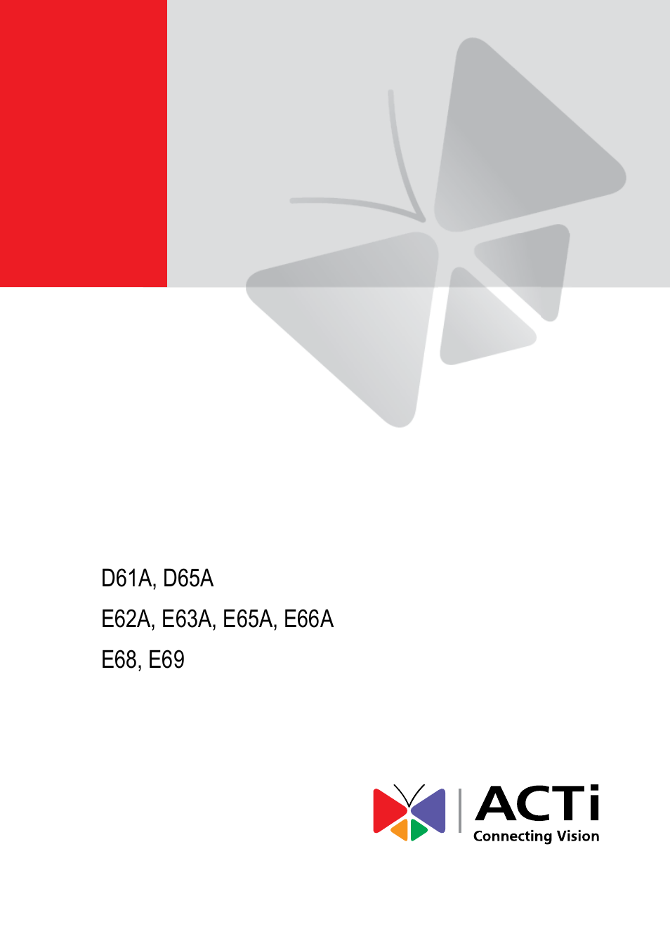 ACTi D61A User Manual | 37 pages