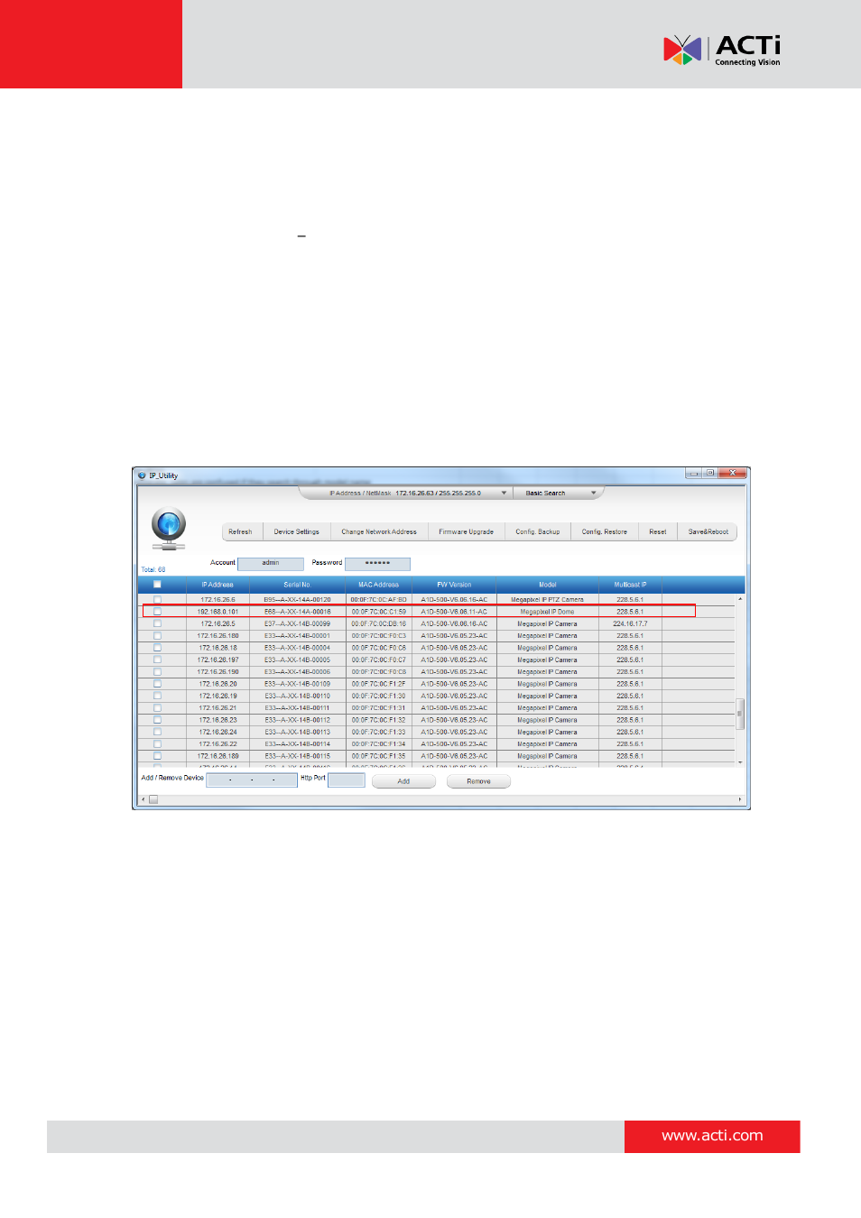 Hardware manual | ACTi D61A User Manual | Page 32 / 37