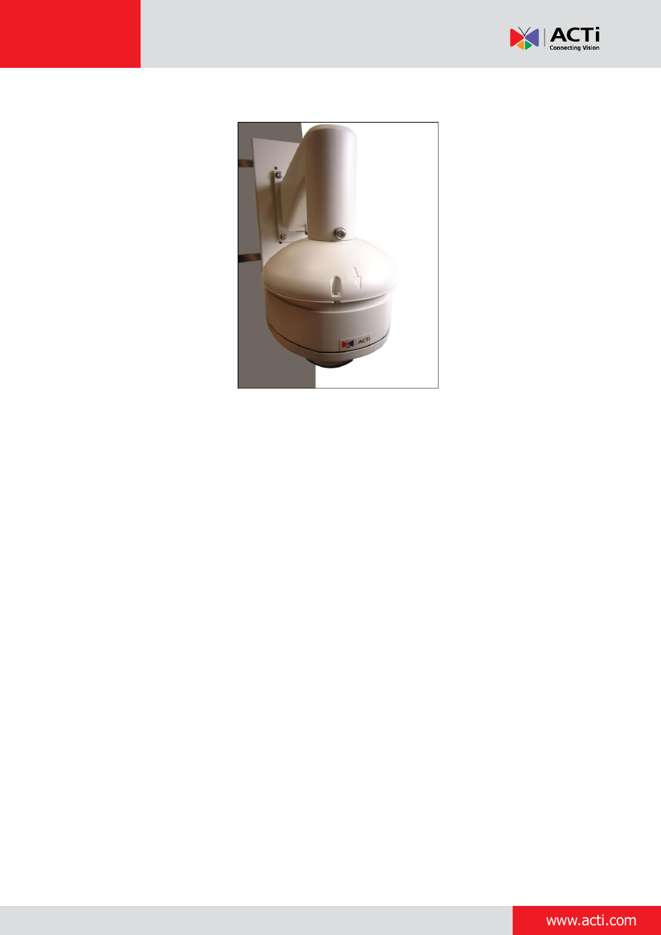 ACTi Outdoor Dome on Vertical Pole with Accessory Sets User Manual | Page 19 / 51