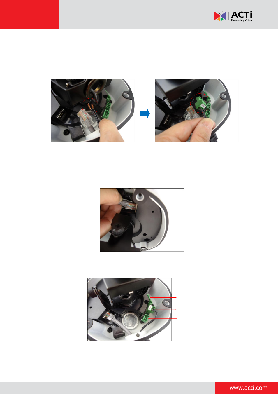 Installation guide | ACTi Outdoor Dome on Tilted Wall User Manual | Page 14 / 31