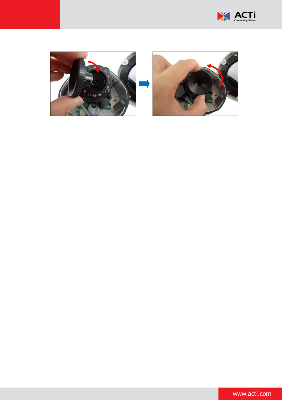 ACTi Outdoor Dome on Tilted Wall User Manual | Page 25 / 31