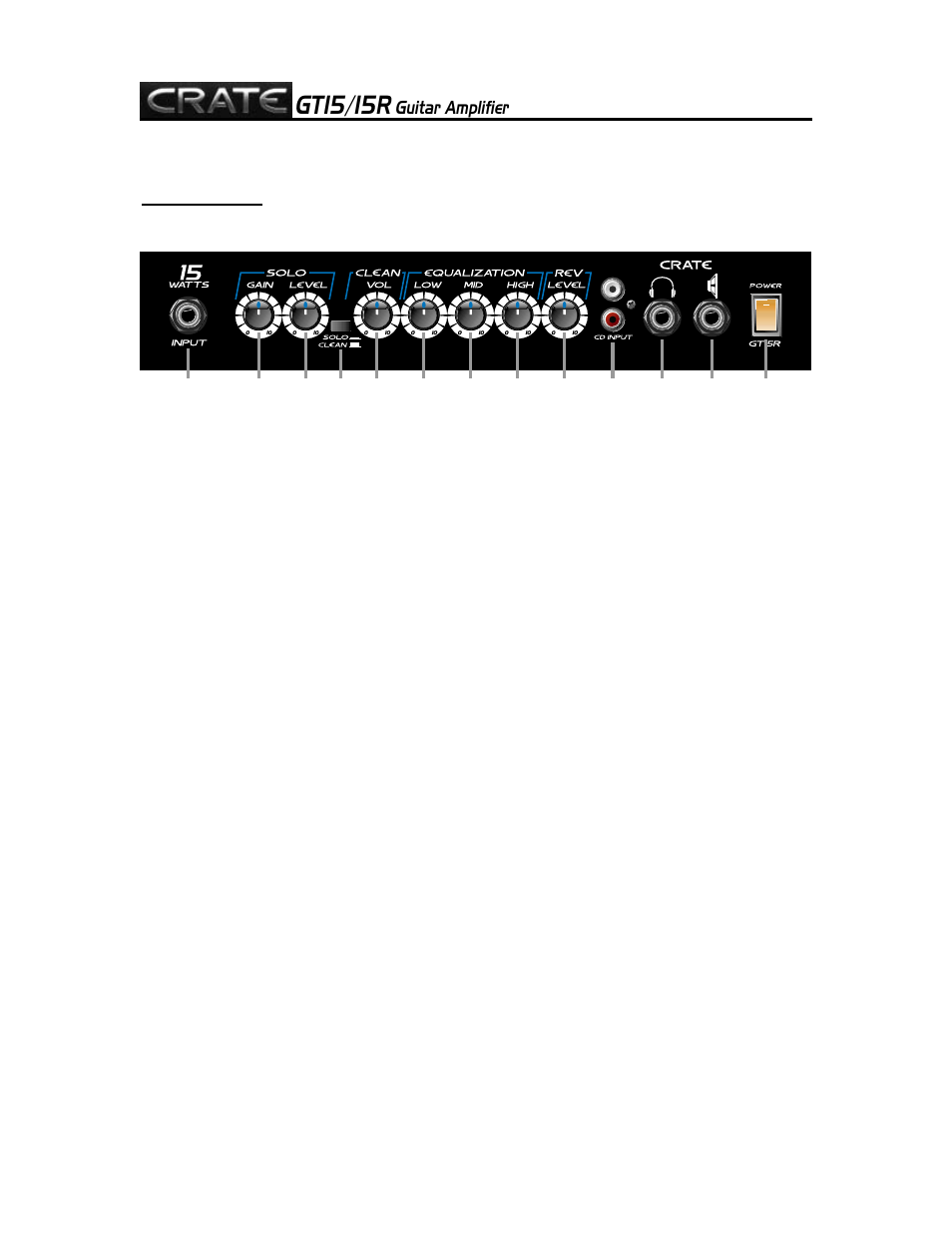 Gt15/15r | Crate Amplifiers GT15/15R User Manual | Page 3 / 4