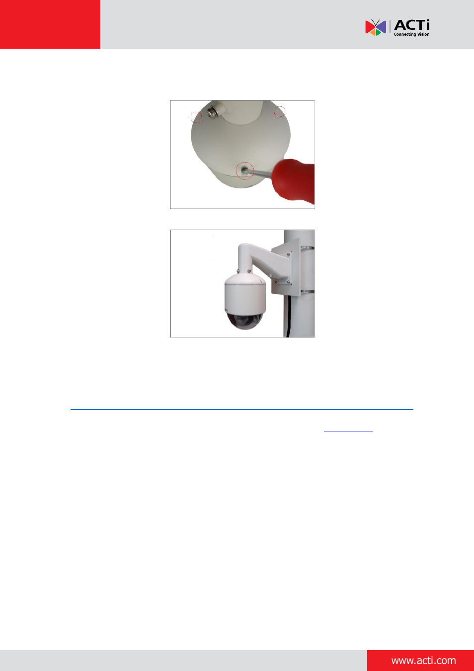 Step 5: access the camera live view | ACTi Indoor PTZ on Vertical Pole with Accessory Sets of PMAX-0305 User Manual | Page 9 / 12