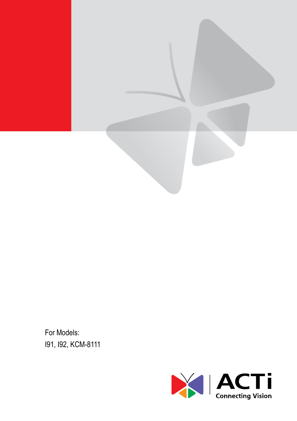 ACTi Indoor PTZ on Corner Wall with Accessory Sets of PMAX-0305 User Manual | 12 pages