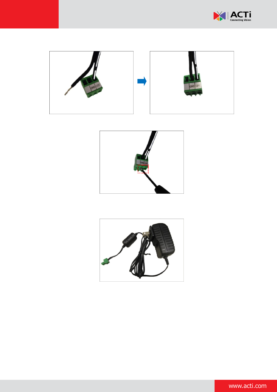 ACTi Outdoor Ready Box on Vertical Pole with Accessory Set User Manual | Page 14 / 21