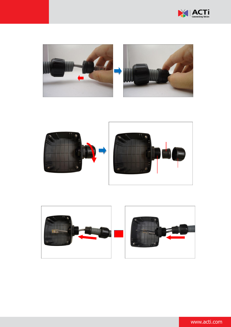 Installation guide | ACTi Outdoor Ready Box on Vertical Pole with Accessory Set User Manual | Page 7 / 21