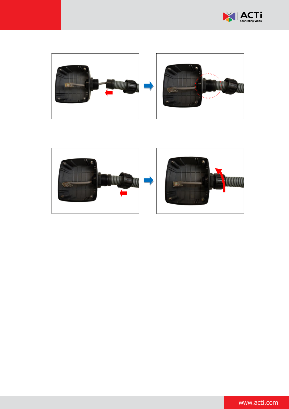 ACTi Outdoor Ready Box on Vertical Pole with Accessory Set User Manual | Page 8 / 21