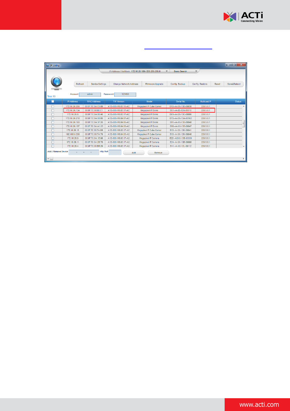 ACTi Indoor Dome (D5xE5x) on Dropped Ceiling with Flush Mount User Manual | Page 14 / 23