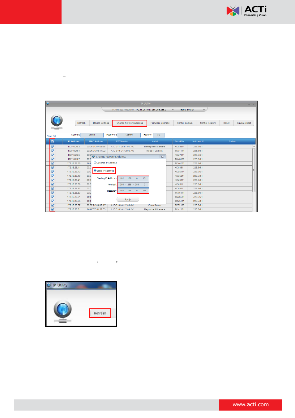 Hardware manual | ACTi I51 User Manual | Page 26 / 29