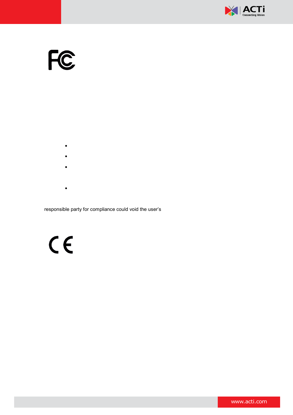 Hardware manual | ACTi I51 User Manual | Page 4 / 29