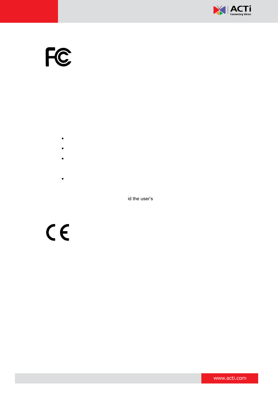 Hardware manual | ACTi E12A User Manual | Page 4 / 22