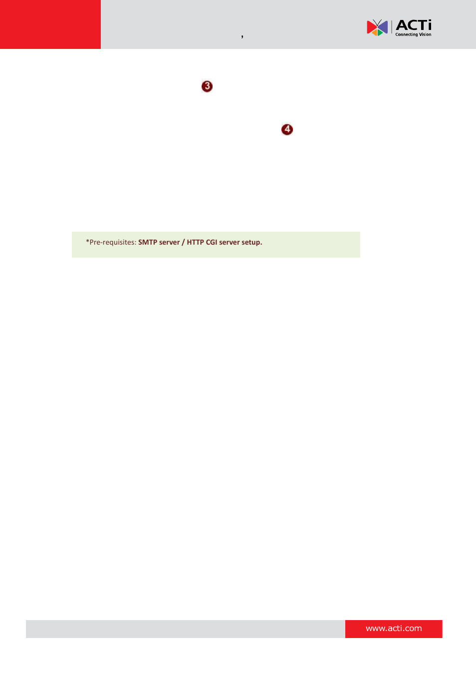 ACTi Camera Firmware V.5.12.12 User Manual | Page 68 / 101
