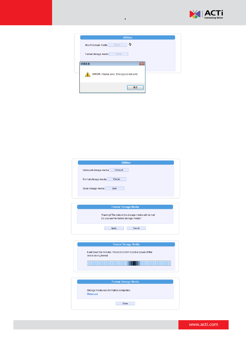 ACTi Camera Firmware V.5.12.12 User Manual | Page 82 / 101