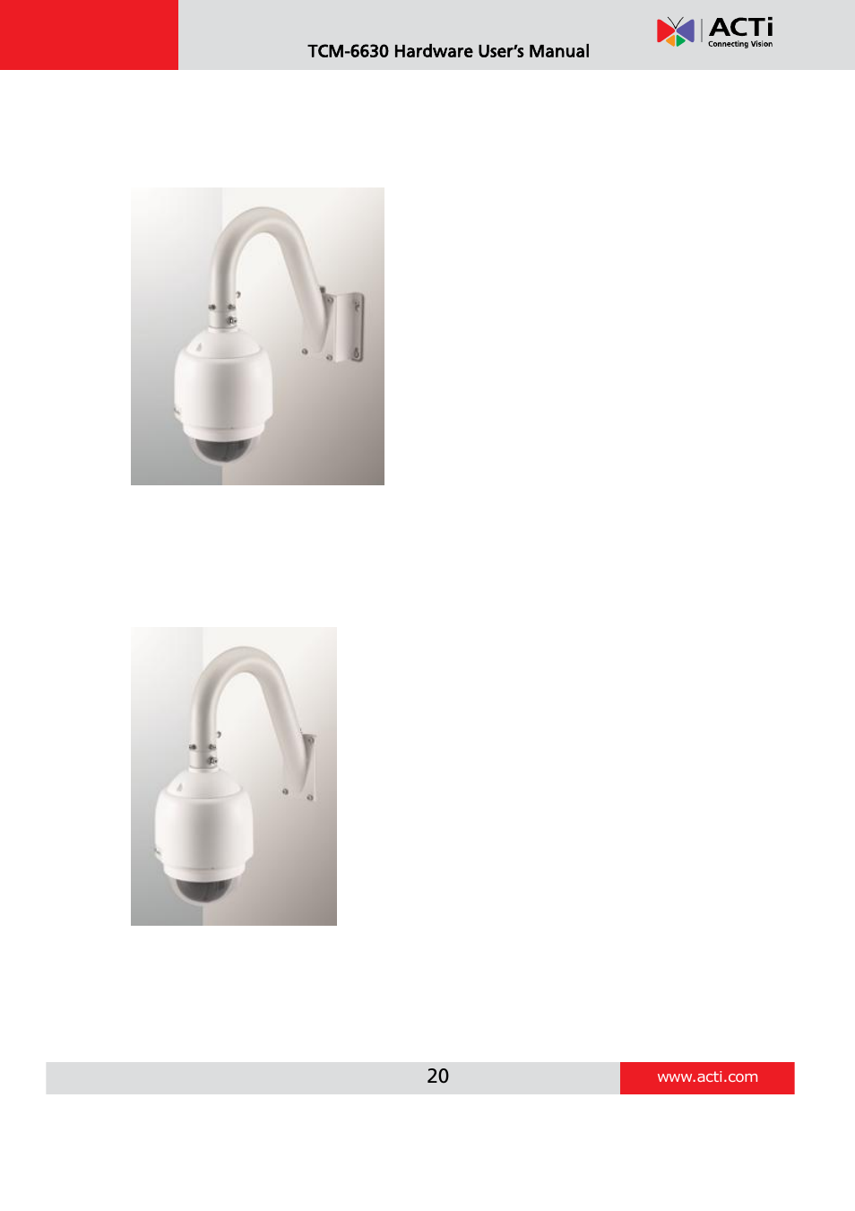 ACTi TCM-6630 User Manual | Page 20 / 55