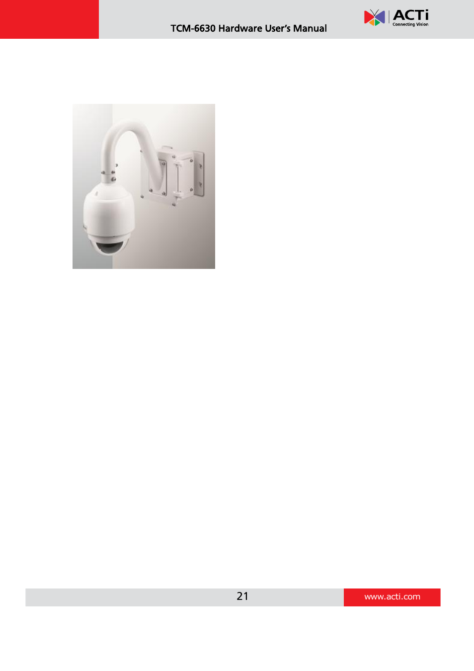 ACTi TCM-6630 User Manual | Page 21 / 55