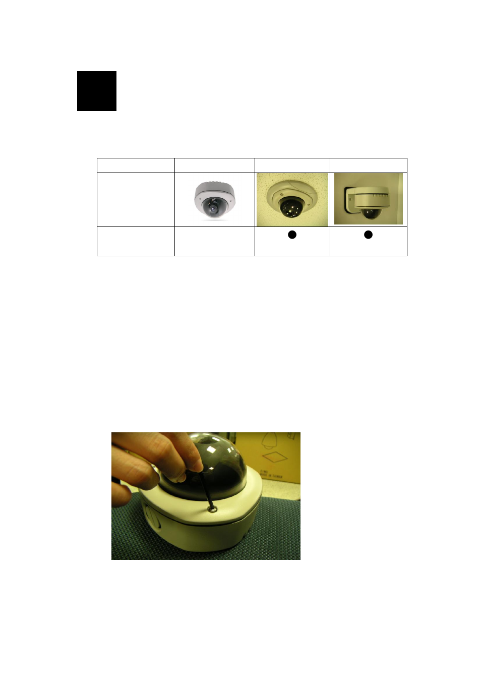 Installation procedure -9, Connect the ip outdoor rugged dome -9, Remove the cover -9 | 2installation procedure, 1 connect the ip outdoor rugged dome | ACTi ACM-7411 User Manual | Page 15 / 25