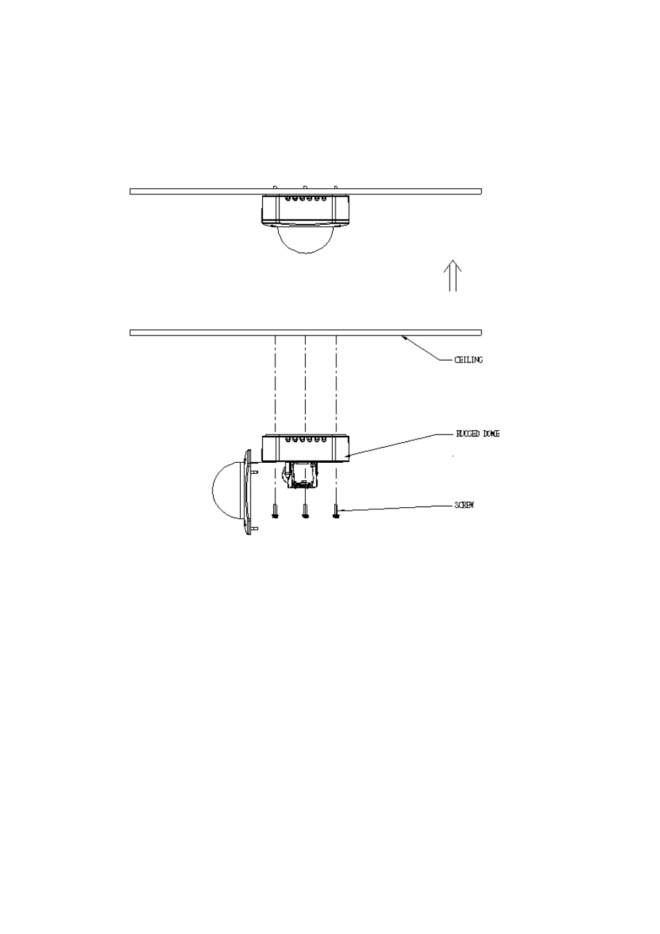 Mount the ip outdoor fixed dome (surface) -12, 2 mount the ip outdoor fixed dome (surface) | ACTi ACM-7411 User Manual | Page 18 / 25