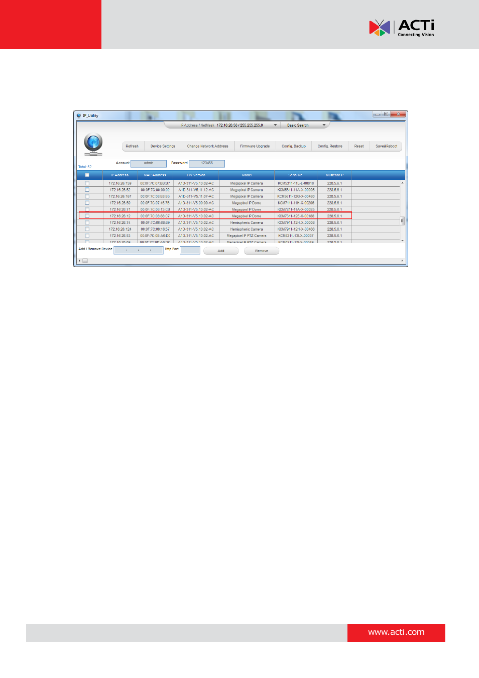 ACTi KCM-7111 User Manual | Page 34 / 38