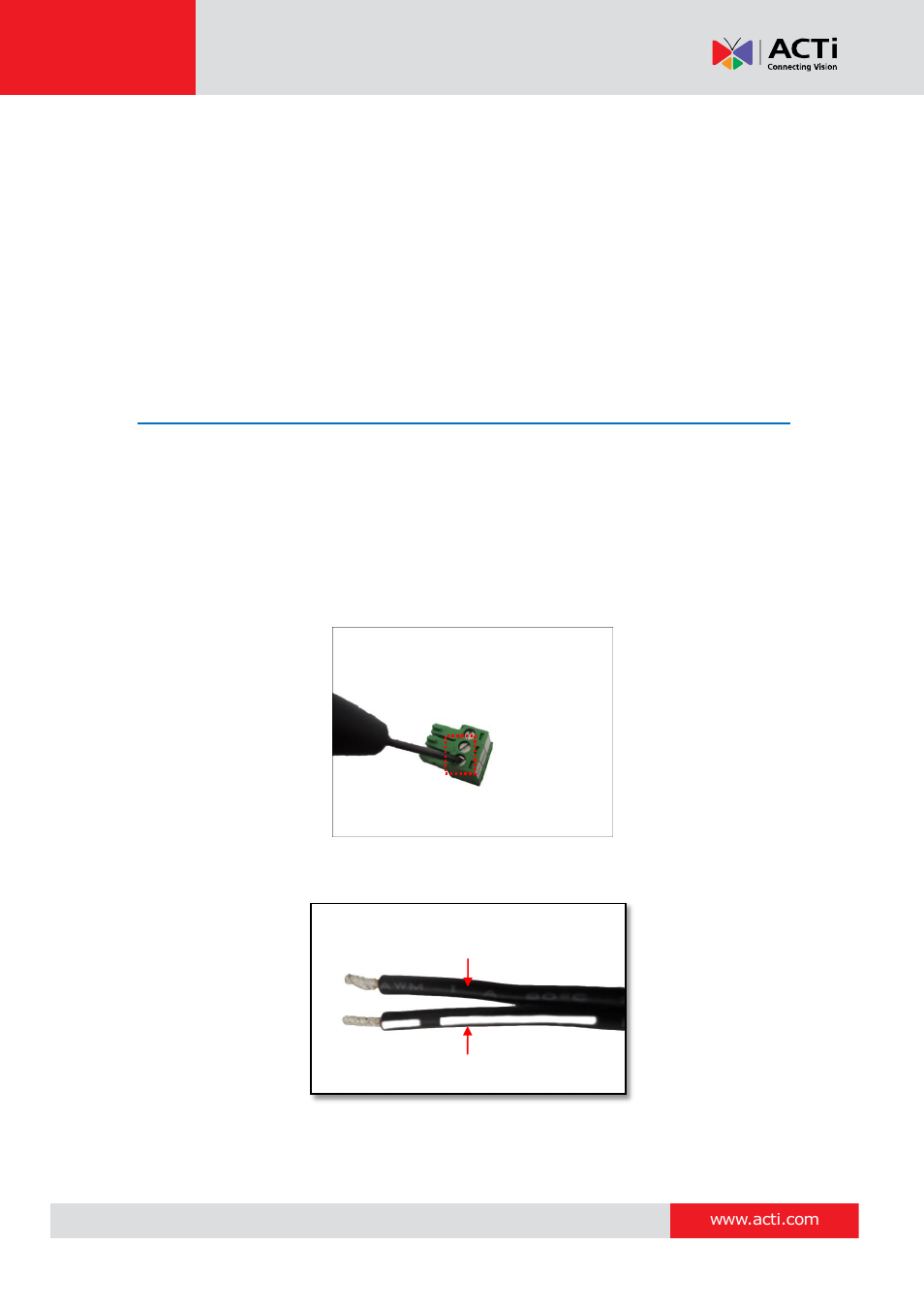 Before installation, Prepare the power adapter (optional), Prepare | The power adapter (optional), E 14 | ACTi B51 User Manual | Page 14 / 36