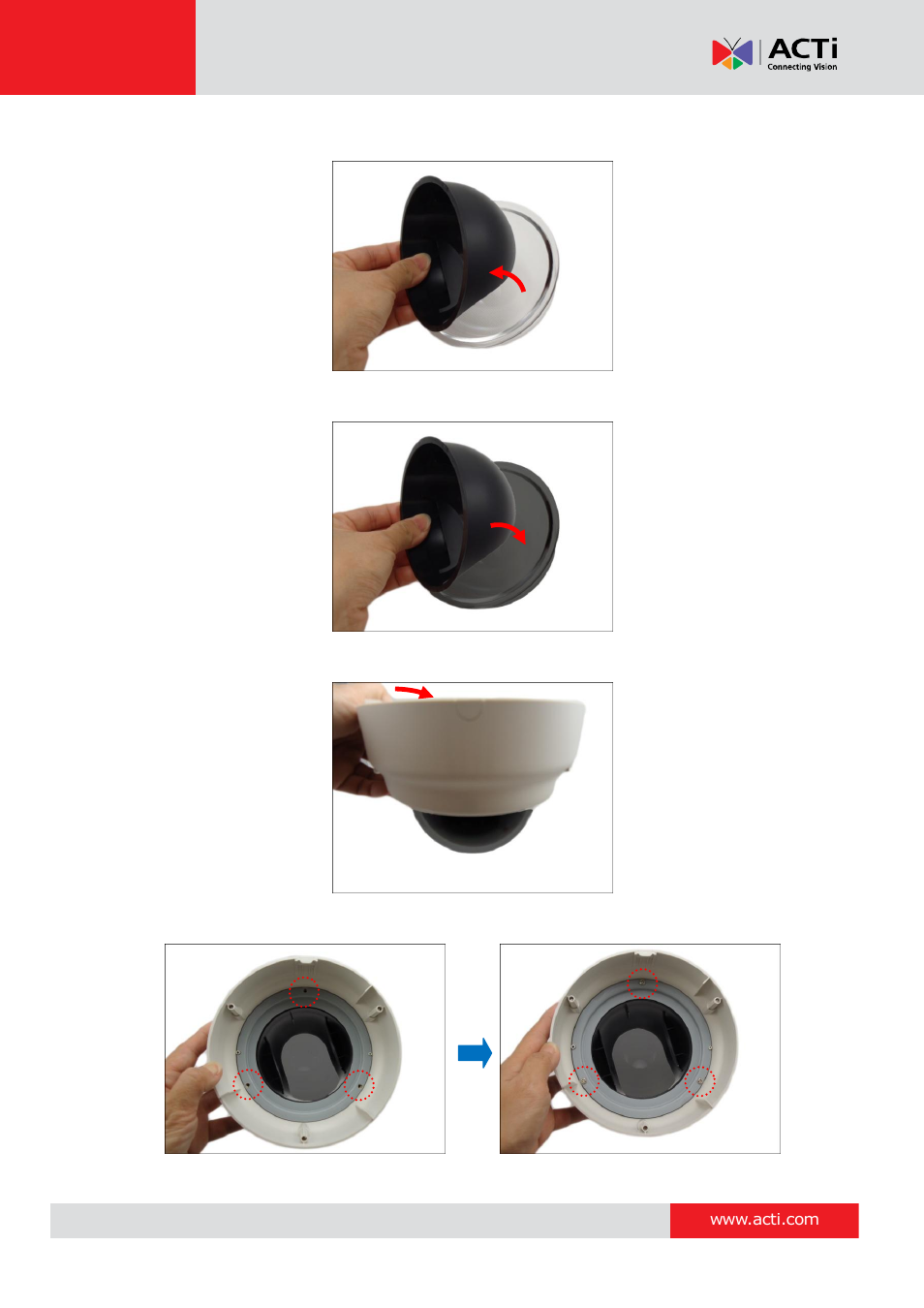 Hardware manual | ACTi D61 User Manual | Page 24 / 33
