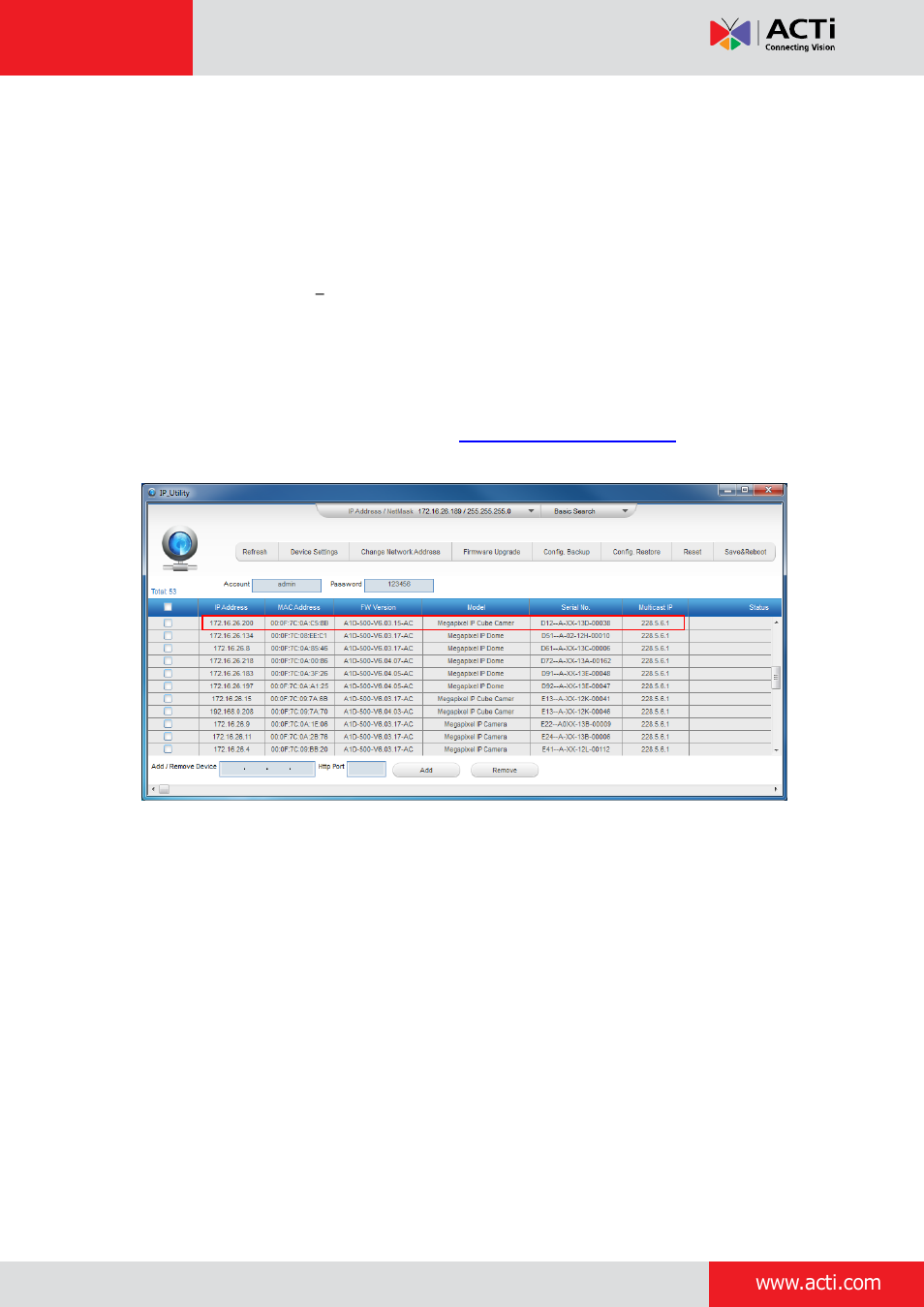 ACTi D11 User Manual | Page 18 / 23