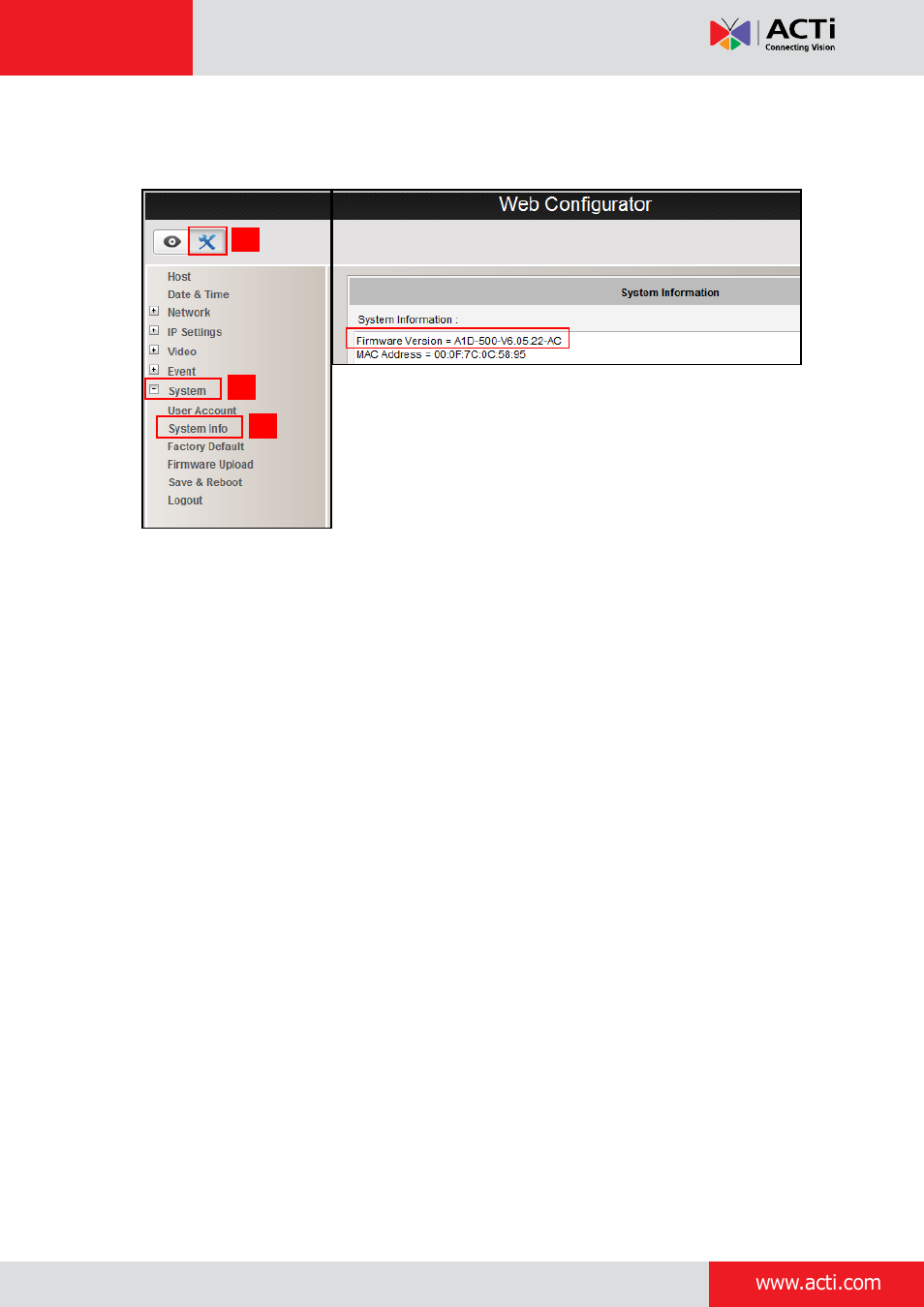 ACTi D11 User Manual | Page 23 / 23