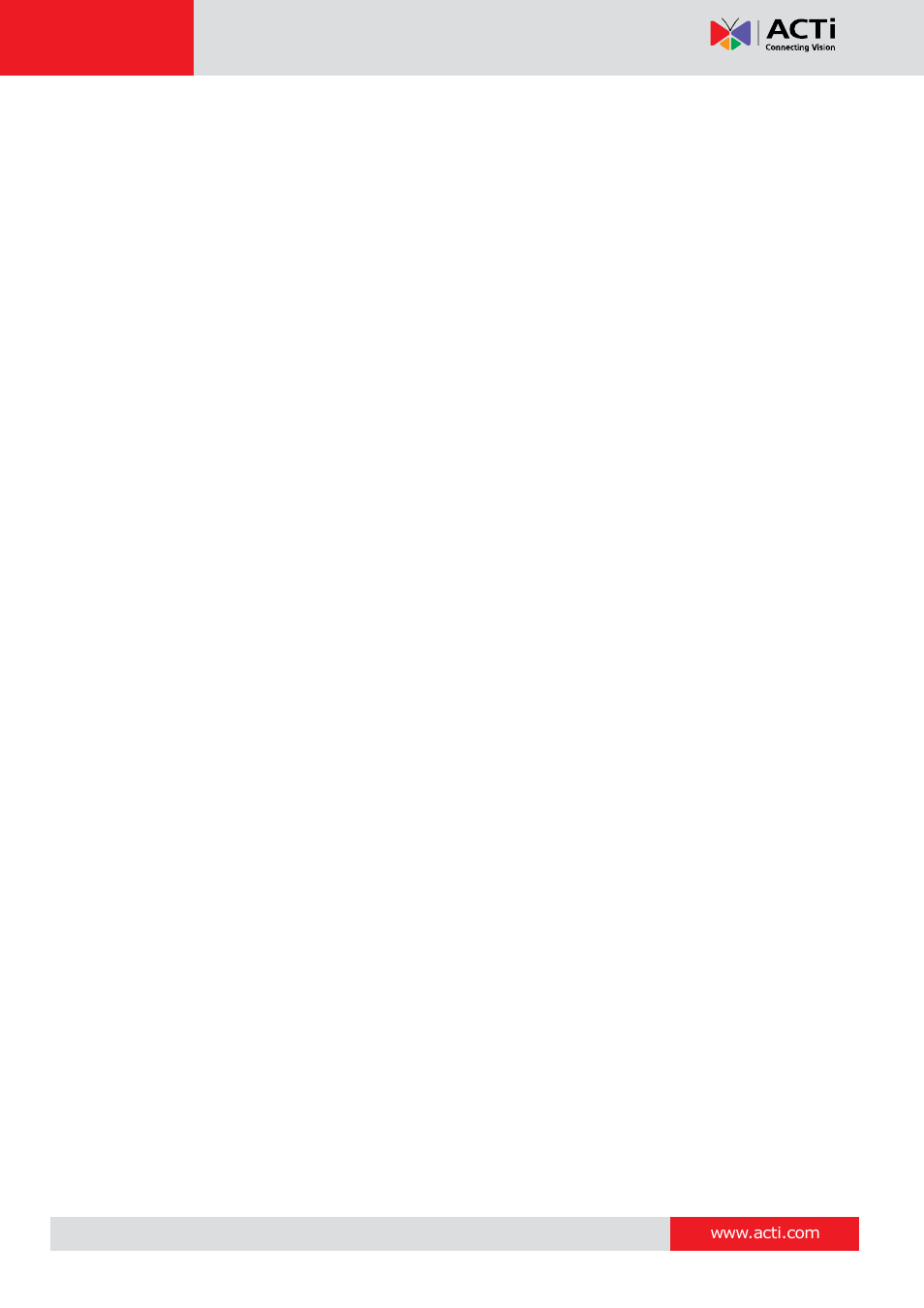 Precautions | ACTi KCM-3911 User Manual | Page 3 / 26