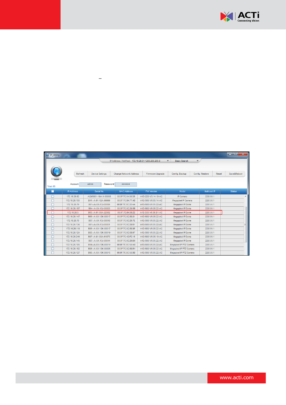 Hardware manual | ACTi B61 User Manual | Page 31 / 36