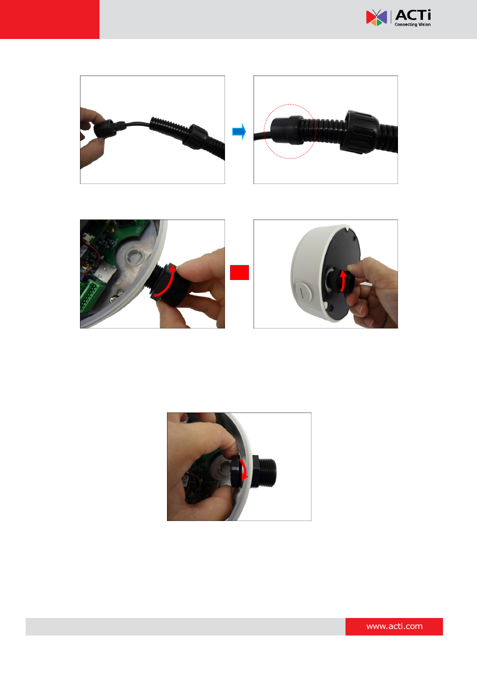 Hardware manual | ACTi KCM-7911 User Manual | Page 19 / 32