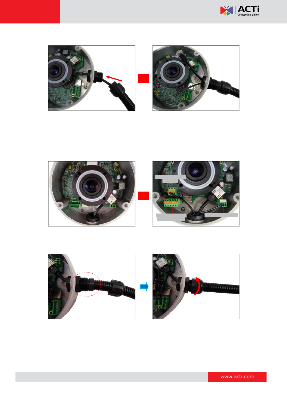 Hardware manual | ACTi KCM-7911 User Manual | Page 20 / 32