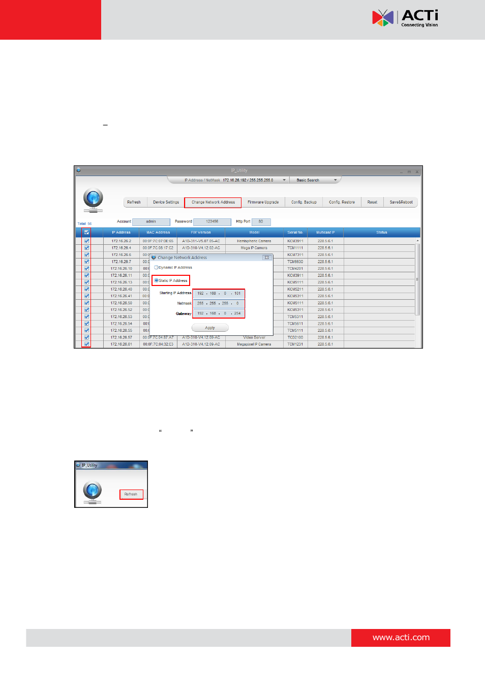 Hardware manual | ACTi KCM-7911 User Manual | Page 30 / 32