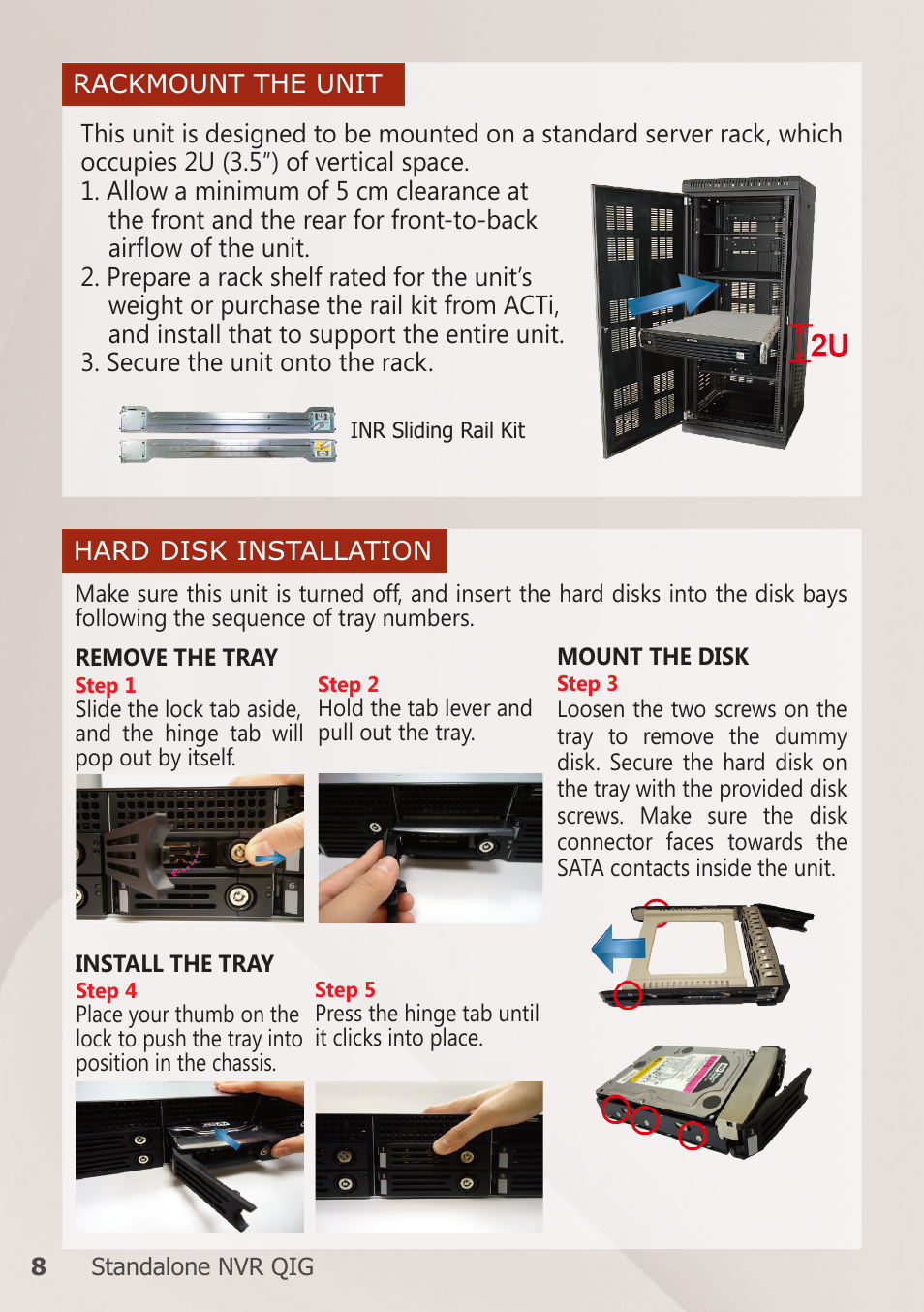 ACTi INR-310 User Manual | Page 8 / 16