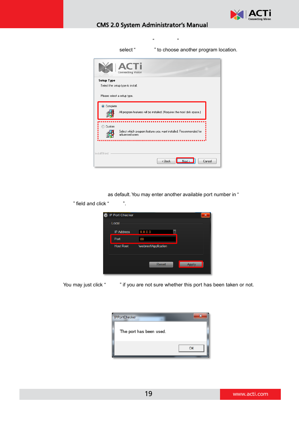 ACTi CMS 2 User Manual | Page 19 / 85