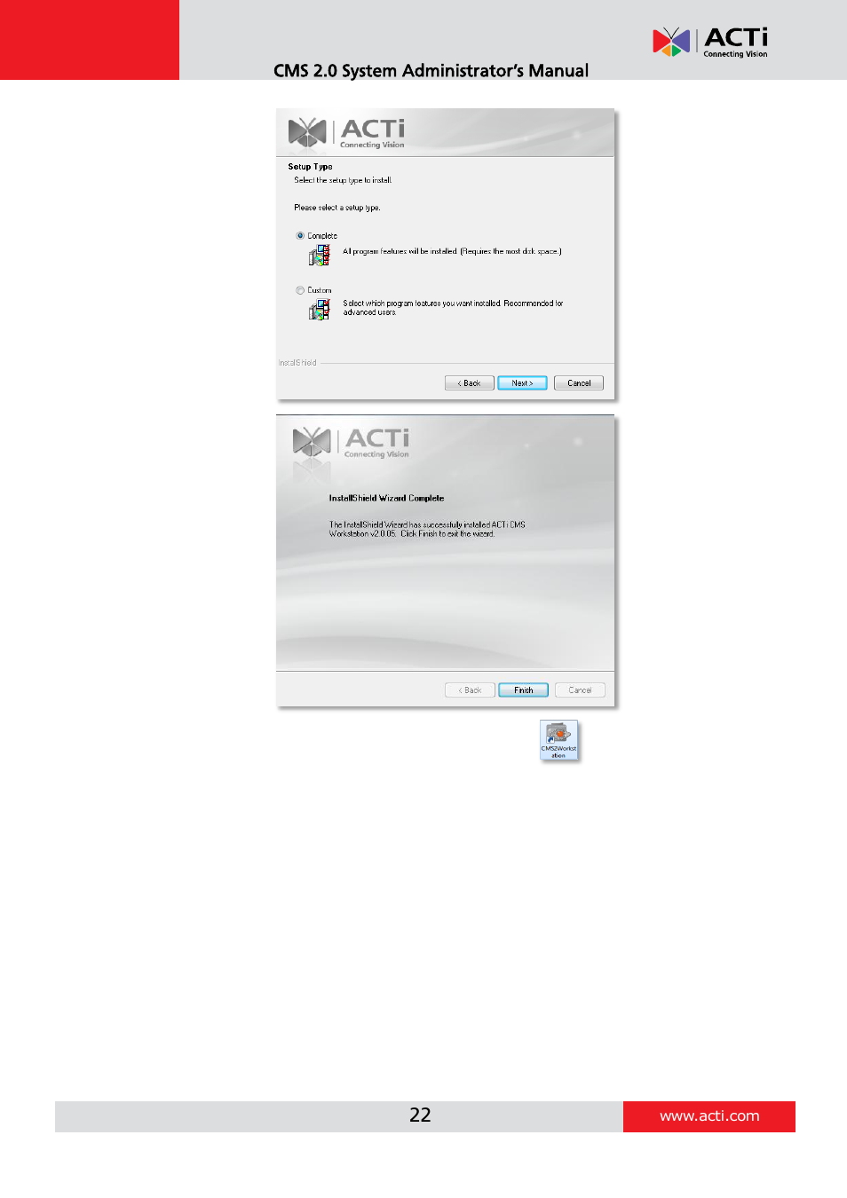 ACTi CMS 2 User Manual | Page 22 / 85