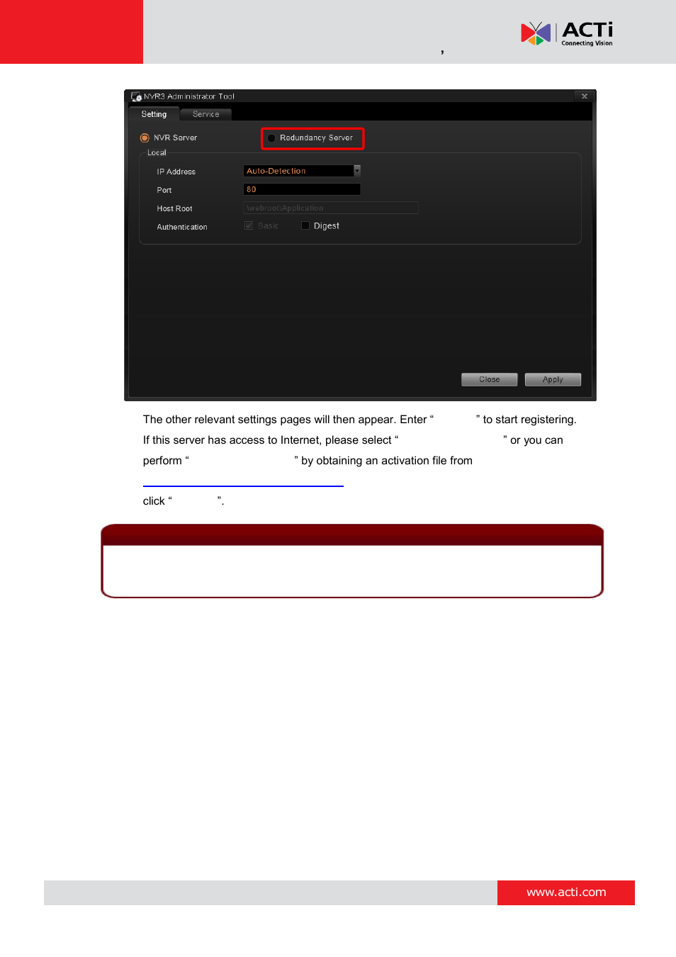 ACTi NVR 3 Corporate User Manual | Page 142 / 149