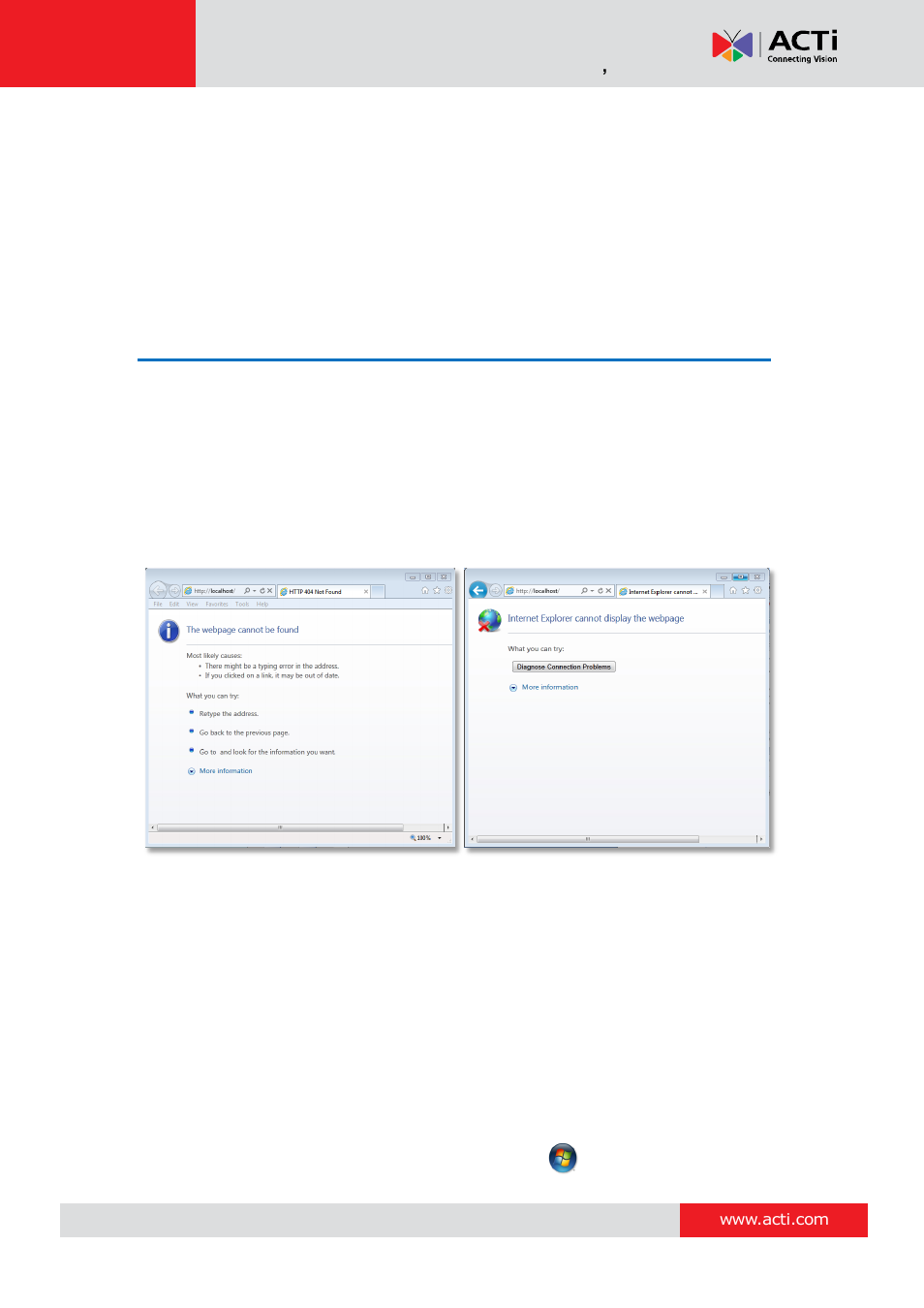Trouble-shooting, Log in failures | ACTi NVR 3 Corporate User Manual | Page 146 / 149