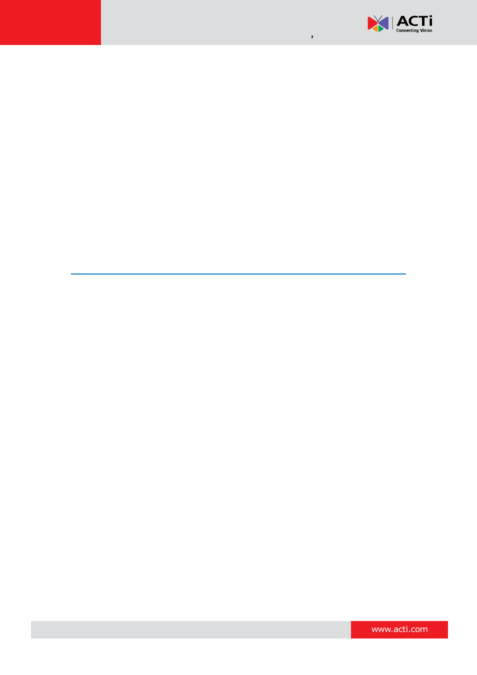 7 log in to the system 31 | ACTi NVR 3 Corporate User Manual | Page 7 / 149