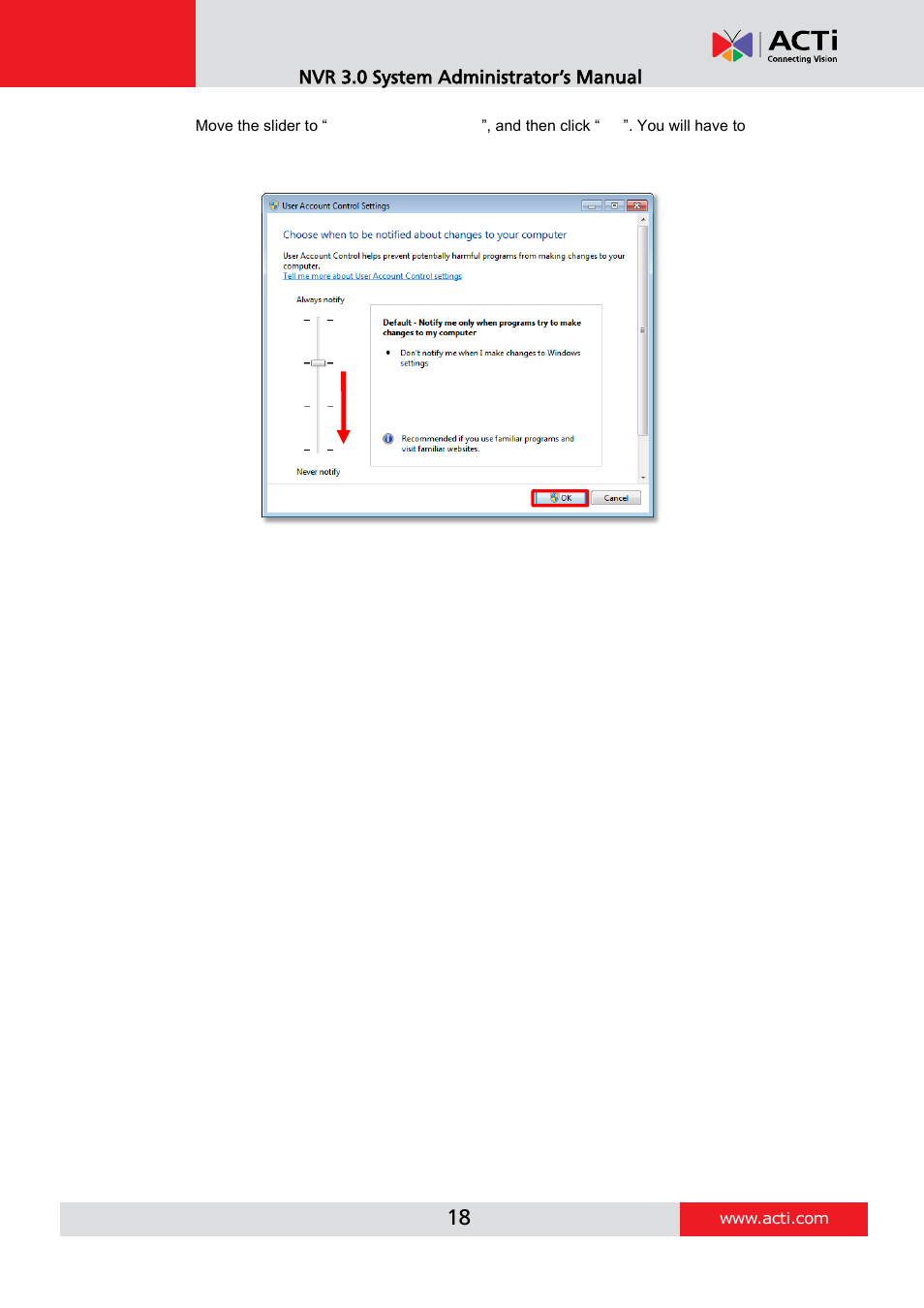 E 19 | ACTi NVR 3 V3.0.09 User Manual | Page 18 / 131
