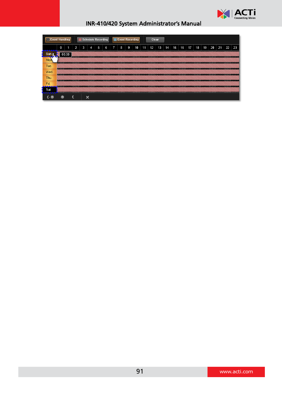 ACTi INR-410 INR-420 V3.0.09 User Manual | Page 91 / 148