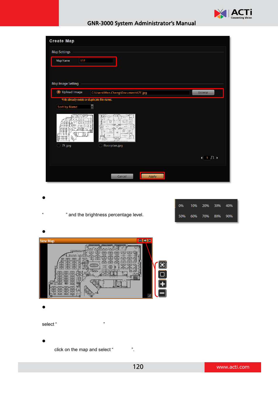 ACTi GNR-3000 V3.0.09 User Manual | Page 120 / 150