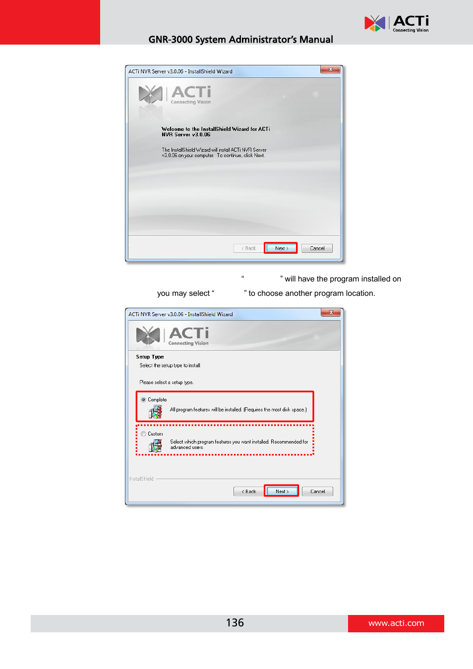 ACTi GNR-3000 V3.0.09 User Manual | Page 136 / 150
