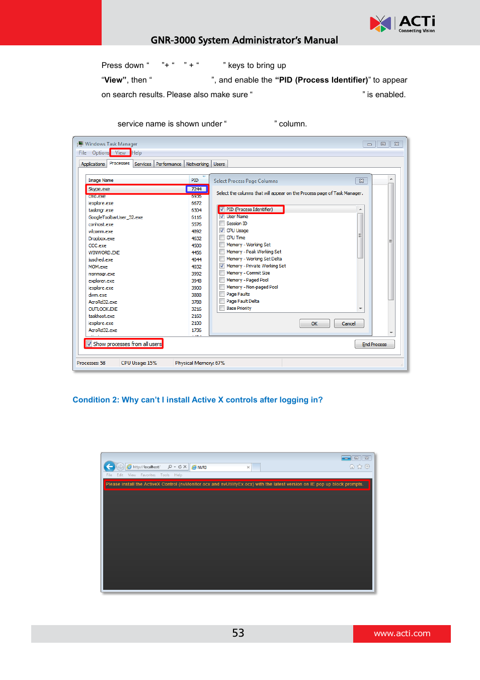 ACTi GNR-3000 V3.0.09 User Manual | Page 53 / 150