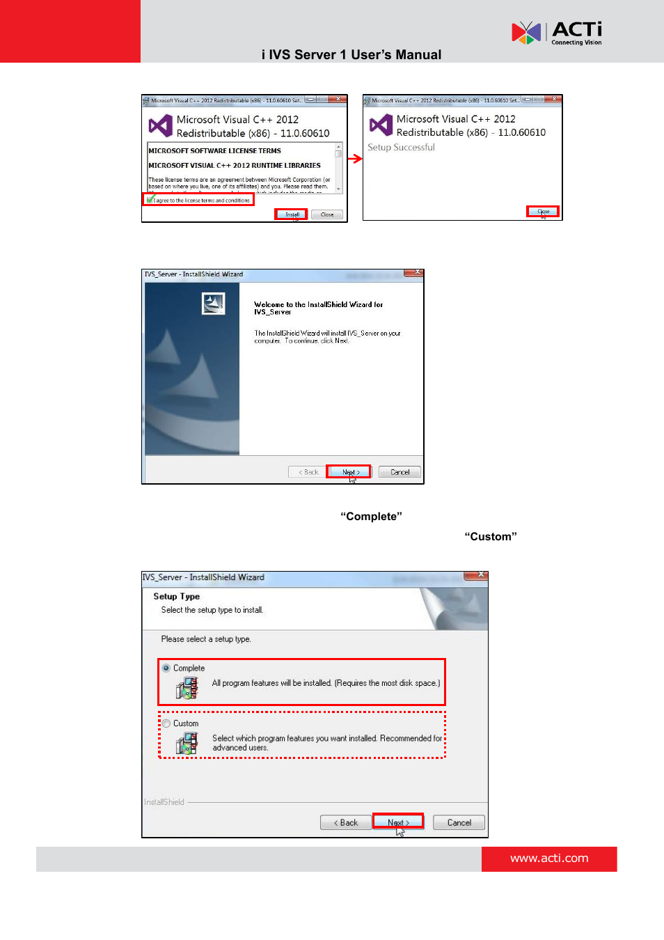 Act i ivs server 1 user’s manual | ACTi IVS Server 1 V2.02.06 User Manual | Page 10 / 52