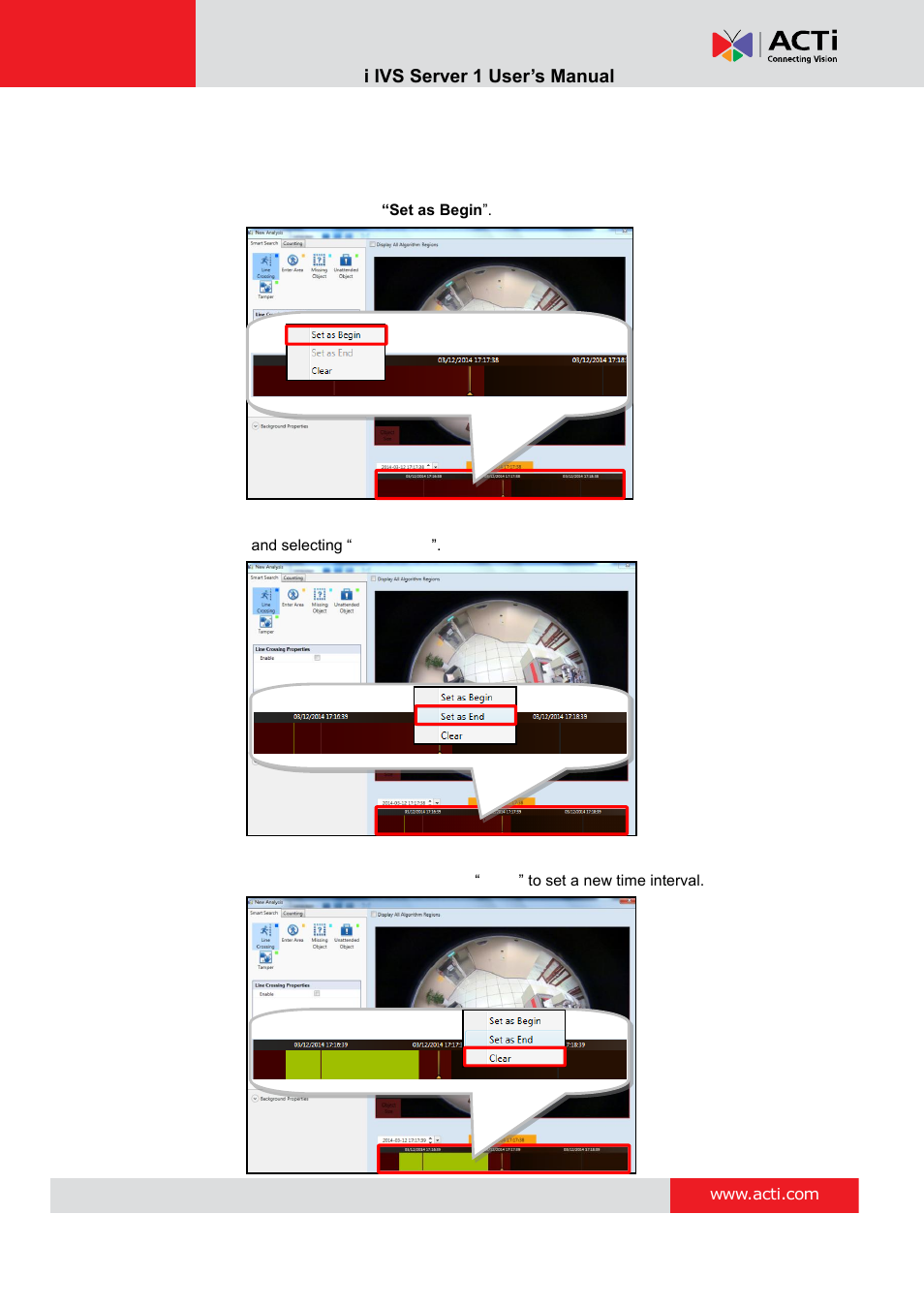 Act i ivs server 1 user’s manual | ACTi IVS Server 1 V2.02.06 User Manual | Page 25 / 52