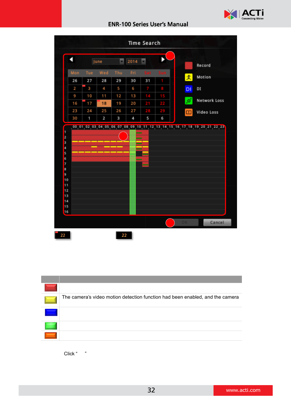ACTi ENR-110 ENR-120 ENR-130 ENR-140 User Manual | Page 32 / 52