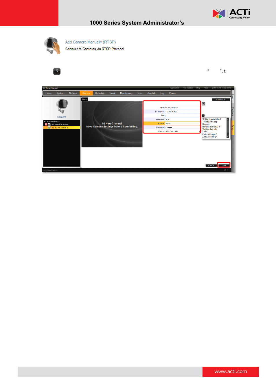 ACTi ENR-1000 User Manual | Page 109 / 143