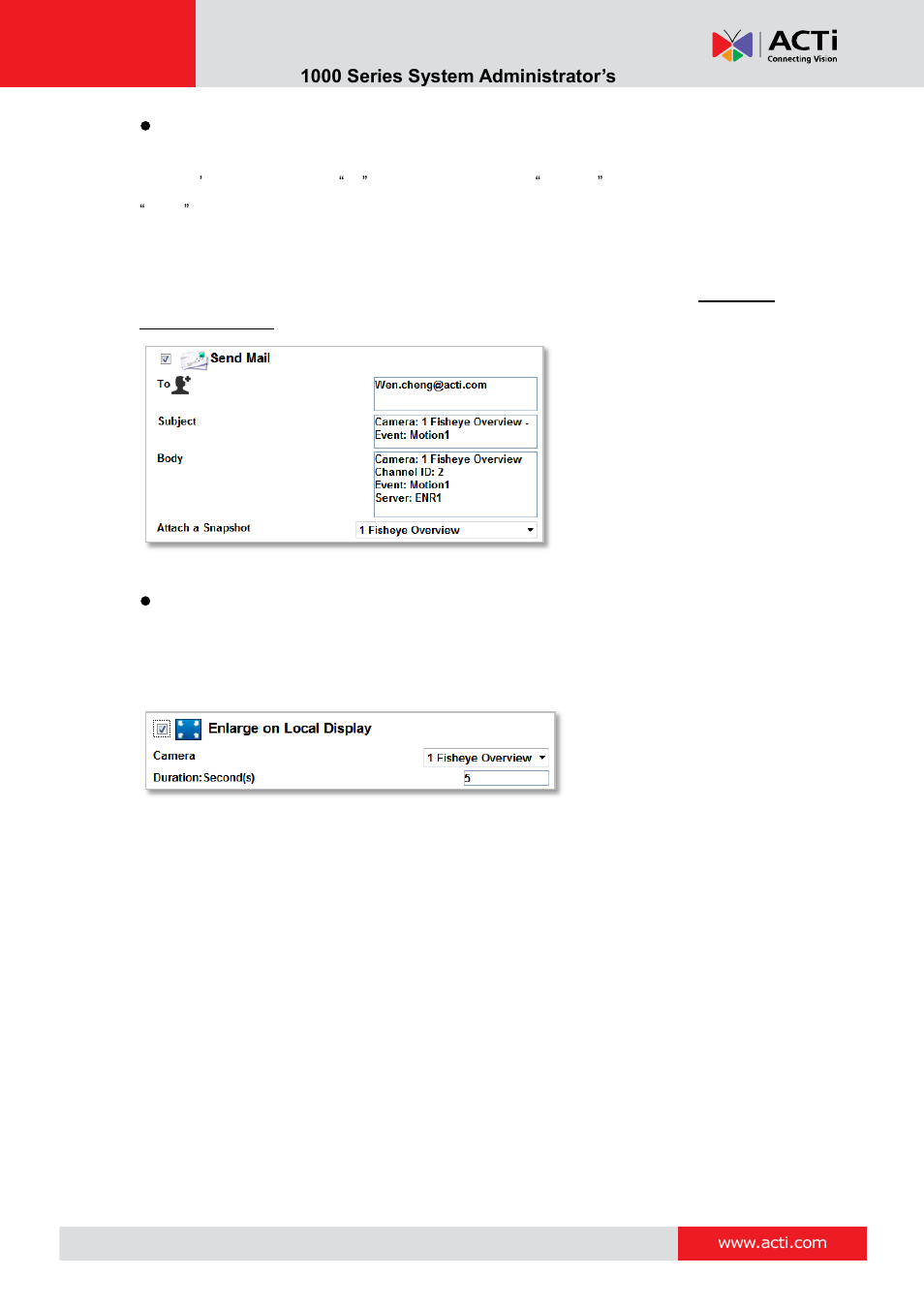 ACTi ENR-1000 User Manual | Page 128 / 143