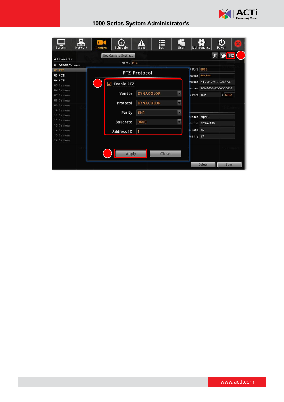 ACTi ENR-1000 User Manual | Page 47 / 143